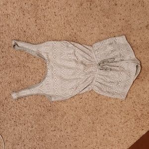 Urban Outfitters Grey Boho Romper XS